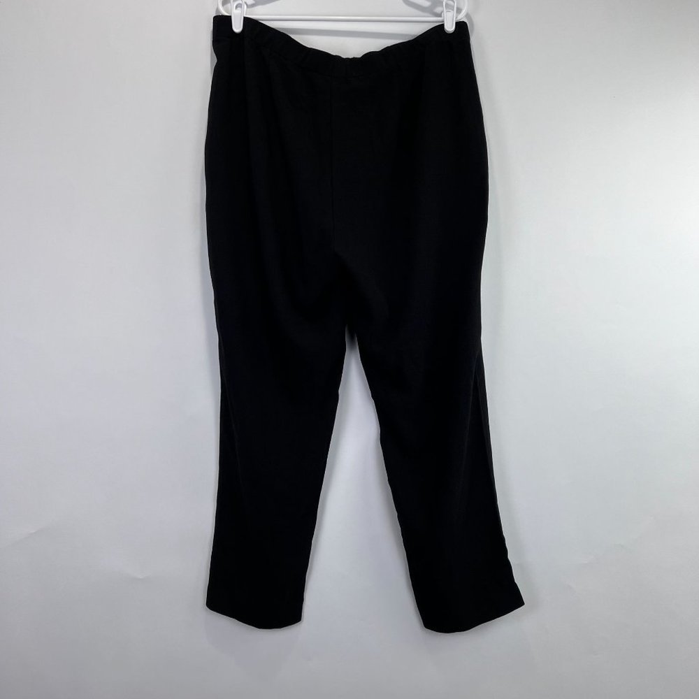 J Jill Women Black Dress & Casual Pant Zipper Size L - Picture 7 of 15